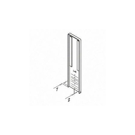 Tapa perfil Easy Glass Slim 6736 Aluminio para escaleras - Barmet