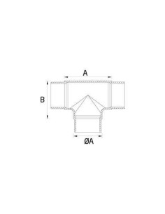 CT-202 - Conector para poste intermedio - R-CONCEPT 2