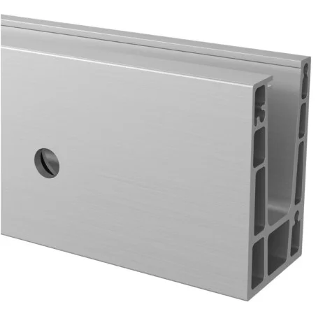 Perfil para lateral en aluminio, Easy Glass Up montaje lateral 5000mm