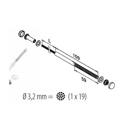 Plano del sistema de cable
