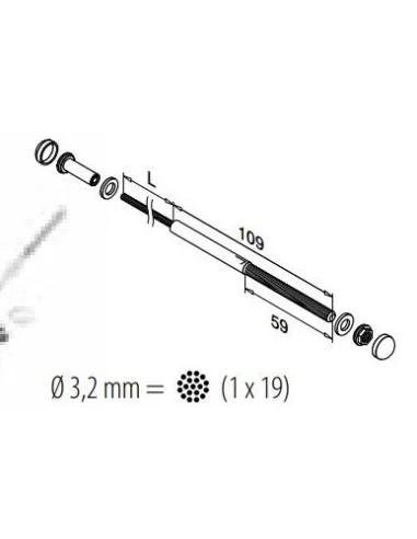 Plano del sistema de cable