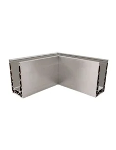 Esquina a 90º interior para sistema de barandilla de vidrio GlassFit SV-1701
