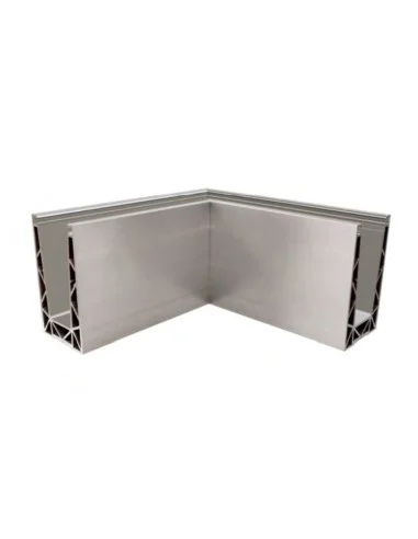 Esquina a 90º interior para sistema de barandilla de vidrio GlassFit SV-1701