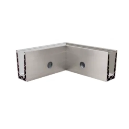 Esquina a 90º Interior para sistema de barandilla de vidrio GlassFit SV-1602