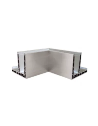 Esquina a 90º Interior para sistema de barandilla de vidrio GlassFit SV-1703 C