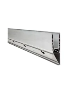 Perfil de suelo montaje lateral para sistema de barandilla de vidrio GlassFit SV-1704