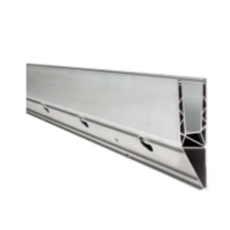 Perfil de suelo montaje lateral para sistema de barandilla de vidrio GlassFit SV-1704