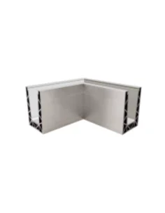 Esquina a 90º interior/exterior para sistema de barandilla de vidrio GlassFit SV-1801