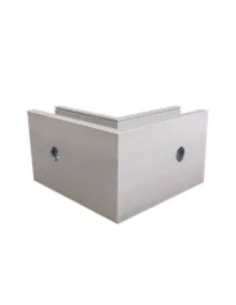 Esquina a 90º exterior para sistema de barandilla de vidrio GlassFit SV-1802