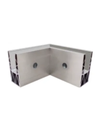 Esquina a 90º interior para sistema de barandilla de vidrio GlassFit SV-1802