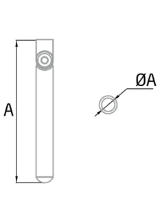 Soporte para pasamanos de acero inoxidable 2
