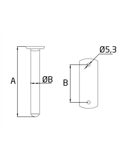 Soporte para pasamanos de acero inoxidable cuadrado o rectangular 2