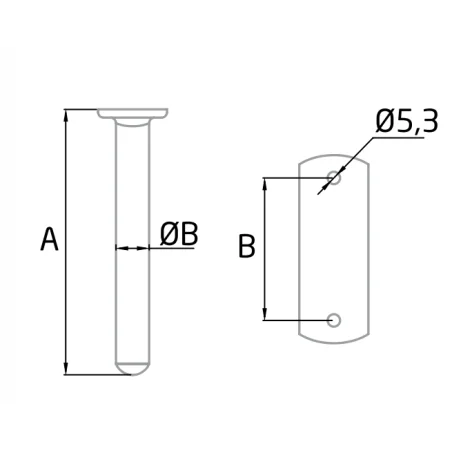 Soporte para pasamanos de acero inoxidable cuadrado o rectangular