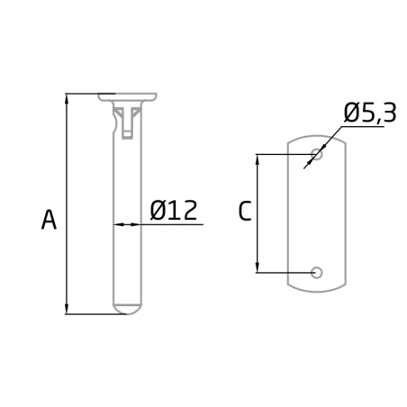 Soporte para pasamanos de acero inoxidable cuadrado o rectangular