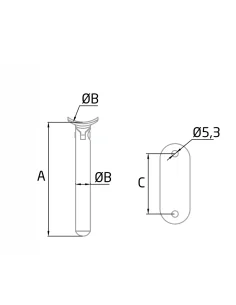 Soporte para Pasamanos de Acero Inoxidable | Estabilidad y Elegancia Garantizadas 2