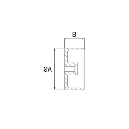 Plano de Fijación CT-217 para pasamanos para madera