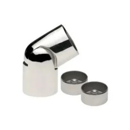 Codo de unión ajustable en acero inoxidable AISI-316 para madera SA-413