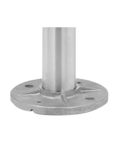 Poste de barandilla 0921 de acero inoxidable con base 2