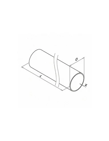 Tubo de acero inoxidable D42,4mm Mod.900 - Barmet