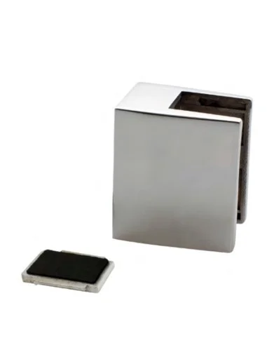 Pinza para barandillas de vidrio en acero inoxidable AISI-316 modelo CC-738