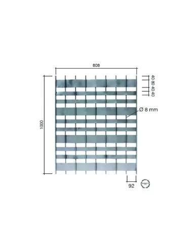 Panel entrelazado - Arteferro