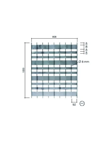 Panel entrelazado - Arteferro