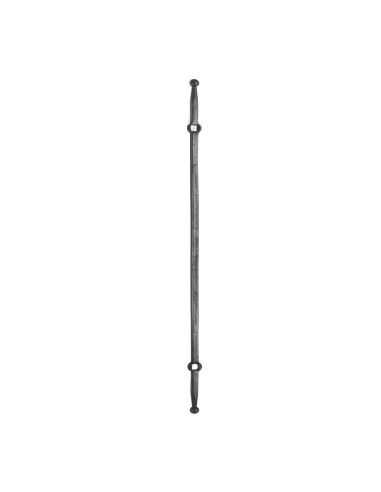 Barrote con dos perforaciones - Arteferro