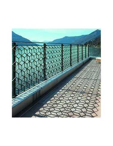 Panel geométrico simple - Arteferro