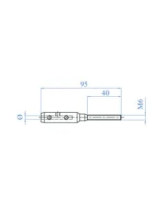 Terminal tensor para cable - Arteferro 2