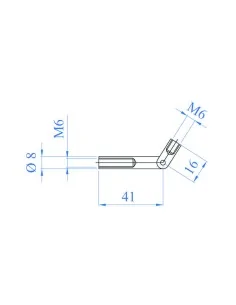 Codo regulable para cable - Arteferro 2