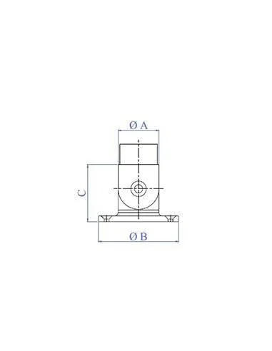 Anclaje regulable para tubo - Arteferro