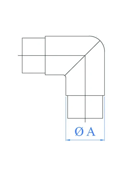 Codo ángulo regulable - Arteferro