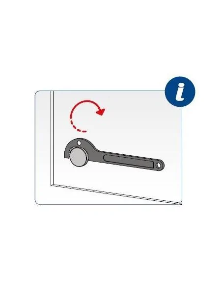 Llave instalación botones fijos D 50 mm - Arteferro