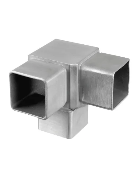 Codo conector doble 90 grados MOD 4304 316 | Q-Railing | Barmet