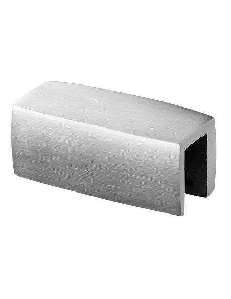 Pinza para vidrio, MOD 5500, 316, tope superior, satinado | Q-Railing 