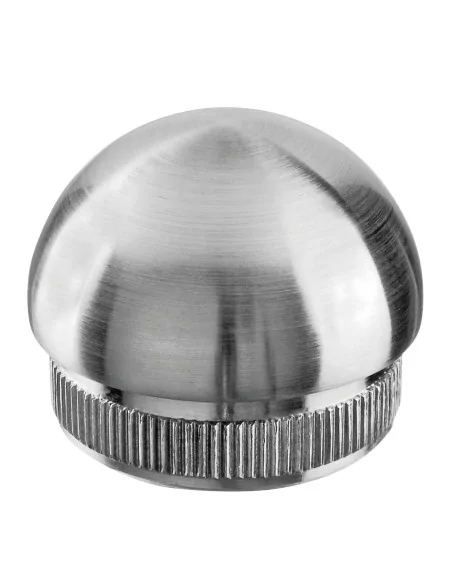 Tapón abovedado para tubo, MOD 5730, 316, para pasamanos Ø42.4 mm y 2 