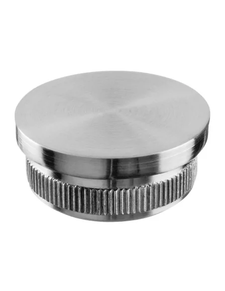 Tapón plano final para tubo, MOD 5732, 316, para pasamanos Ø33.7 mm y 