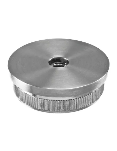 Tapón plano para tubo, M10, MOD 5736, 316, para pasamanos Ø42.4 mm y 2