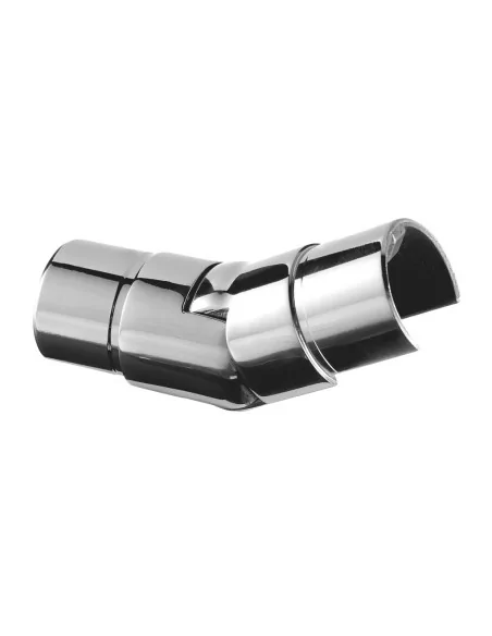 Conector ajust. ángulo 25-55° MOD 6302 316, para perfil U superior Ø42.