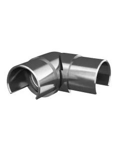 Conector ajustable en ángulo, -95° - +40°, para pasamanos Ø42,4 mm, ho