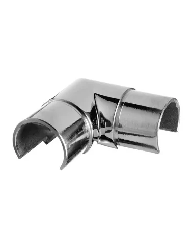 Conector fijo 90° hor. cap rail MOD 6313, 316, para perfil U superior 
