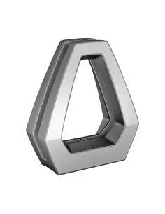 Pinza para vidrio para suelo, Air, MOD 6500, 316, satinado | Q-Railing