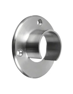 Base a muro para pasamanos, MOD 6505, 316, para perfil U superior Ø42.