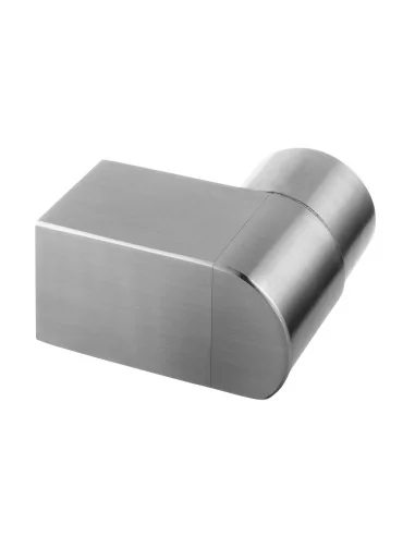 Base a muro, 90° para pasamanos MOD 6507, 316, para perfil U superior 