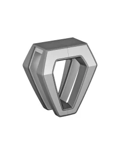 Conector para vidrio, super., Air, MOD 6510, 316, satinado | Q-Railing
