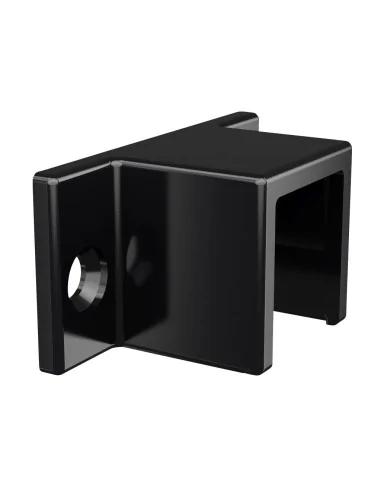 Base a muro, Easy Glass Hybrid, para tubo en perfil U Ø33,7 x 2 mm, ac