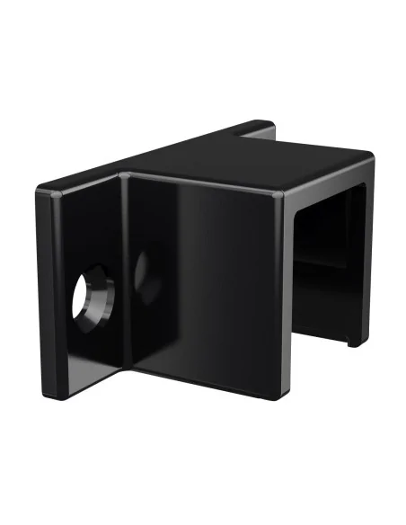Base a muro, Easy Glass Hybrid, para tubo en perfil U Ø33,7 x 2 mm, ac