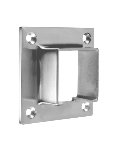 Base a muro para pasamanos, MOD 6545, 316, para perfil U superior 40 x