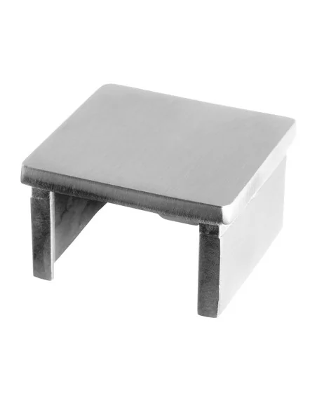 Tapa plana, para pasamanos en U MOD 6734, 316, para perfil U superior 