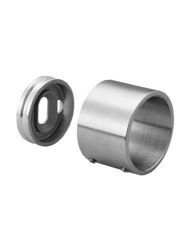 Base muro invisible MOD 0504 inox | Q-Railing | Barmet